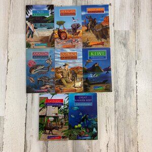 Adventure Books Christian Focus Series Lot Cambodian African Kiwi Wild West